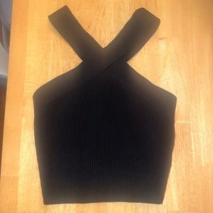 Aritzia Sculpt Knit Criss Cross Tank